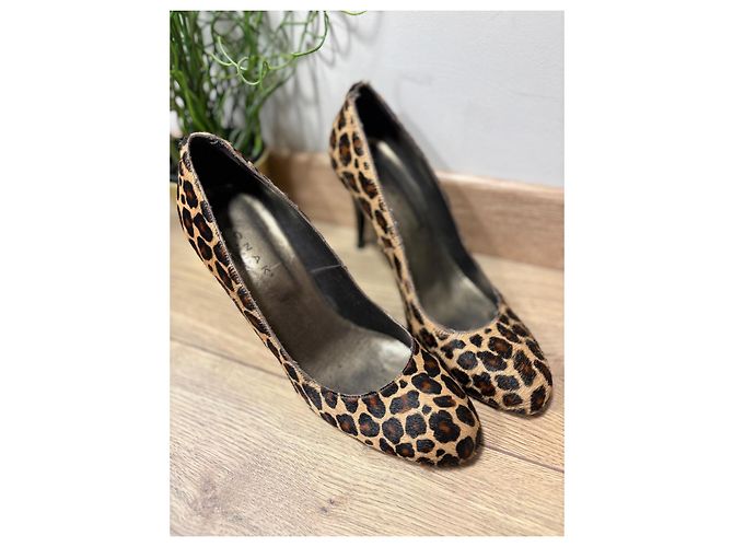 Décolleté Jonak stampa leopardata effetto pelo Stampa leopardo - vista 4