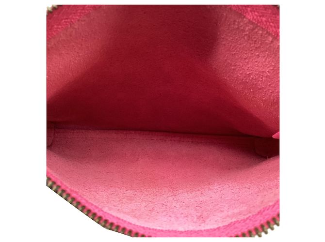 Bolsa de mão com fecho Gucci Medium Portfolio em pele rosa - vista 11