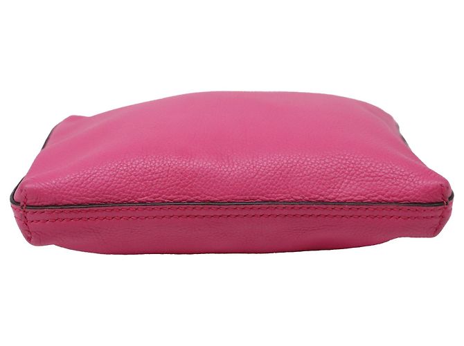 Bolsa de mão com fecho Gucci Medium Portfolio em pele rosa - vista 5