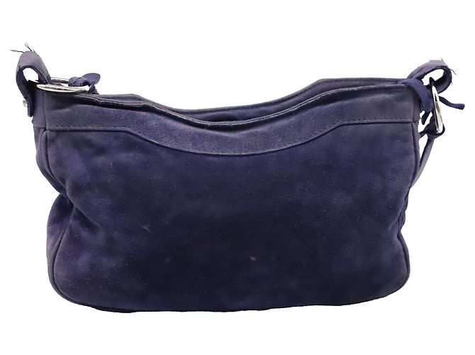 Everyday Borsa a tracolla Balenciaga Motocross Hip in camoscio viola Porpora - vista 4