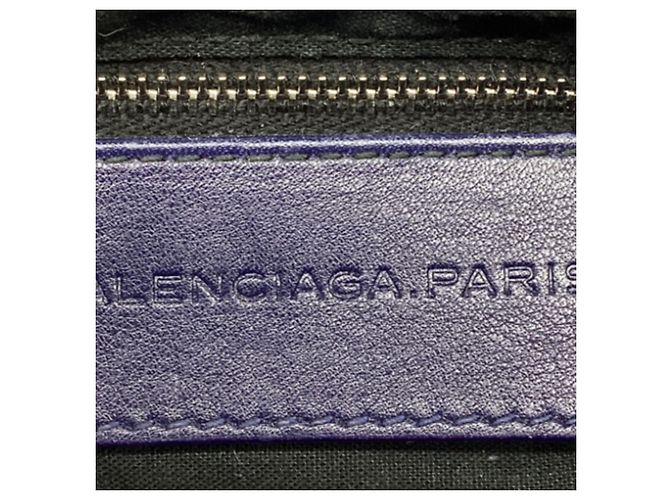 Everyday Borsa a tracolla Balenciaga Motocross Hip in camoscio viola Porpora - vista 8