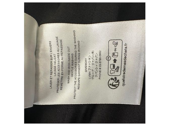 Givenchy Trackjacke mit Paspelierung aus schwarzem Polyester - Ansicht 12