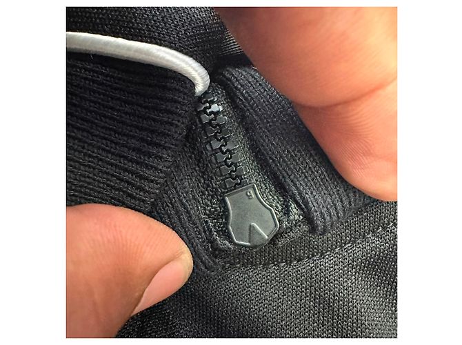 Givenchy Trackjacke mit Paspelierung aus schwarzem Polyester - Ansicht 6