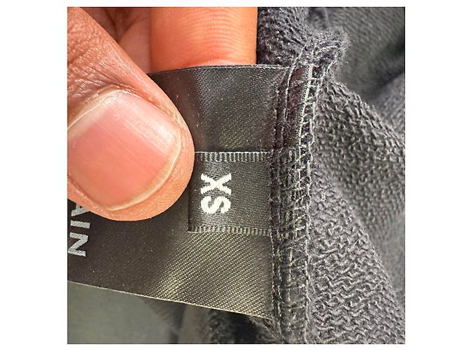 Balmain Hoodie mit Logo-Print aus schwarzer Baumwolle - Ansicht 11