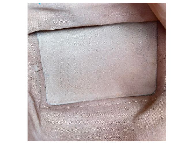 Borsa a secchiello Louis Vuitton Large Noe Monogram in tela rivestita marrone Stampa python - vista 7