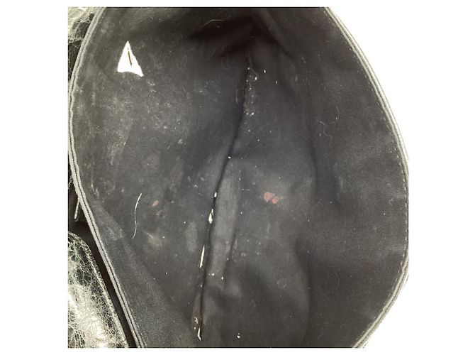 Borsa a busta Balenciaga Giant 21 Envelope in pelle nera Nero - vista 8