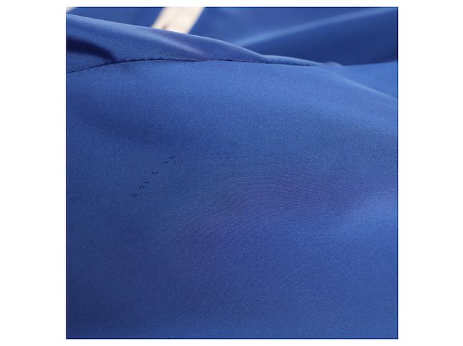 Maje Bacary bestickte Bomberjacke aus blauem Polyester - Ansicht 12