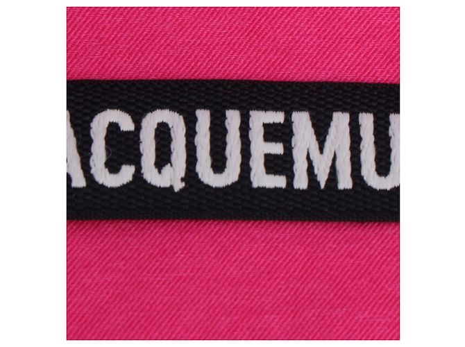 Mini abito Jacquemus La Chemise Arles con ritagli in viscosa rosa - vista 5