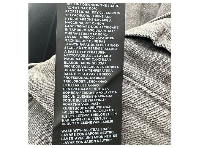 Jeans Slim-Fit Tom Ford in cotone grigio - vista 12