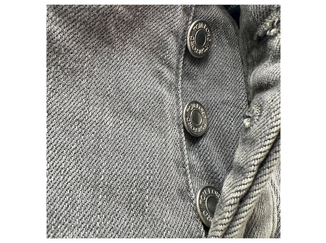 Jeans Slim-Fit Tom Ford in cotone grigio - vista 6