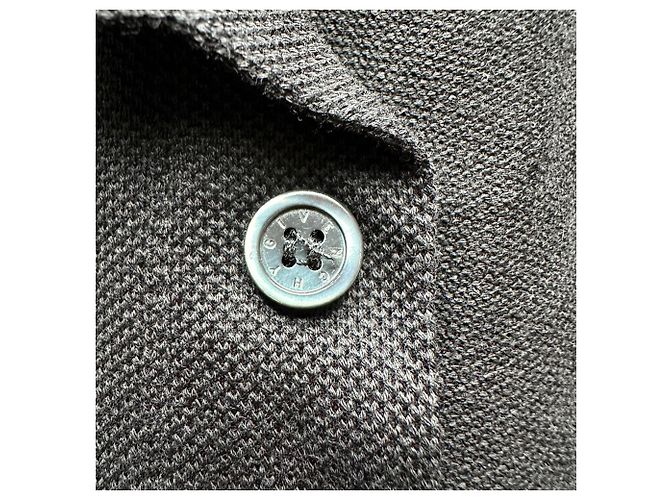 Polo Givenchy con nastro logo in cotone nero - vista 7