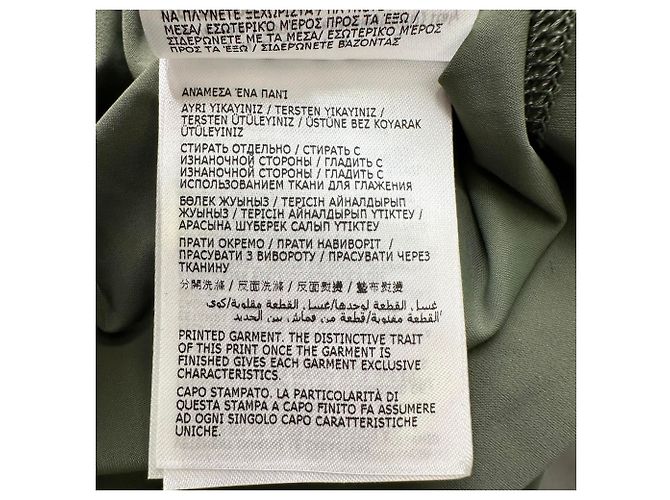 Moncler Grenoble Half-Zip Pullover aus Olive Nylon Grün Olivgrün - Ansicht 11