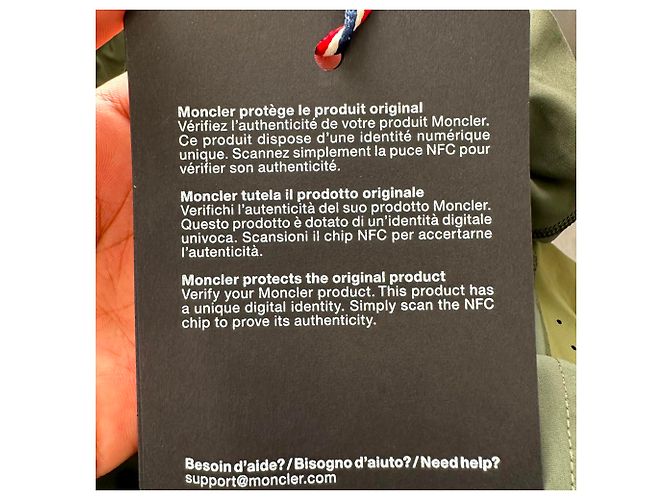 Moncler Grenoble Half-Zip Pullover aus Olive Nylon Grün Olivgrün - Ansicht 21
