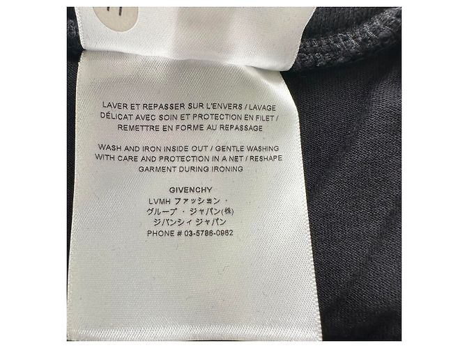 Pantalon de jogging Givenchy à imprimé logo en coton noir - vue 3