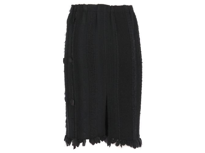 Falda Gucci años 2000 Negro - vista 3