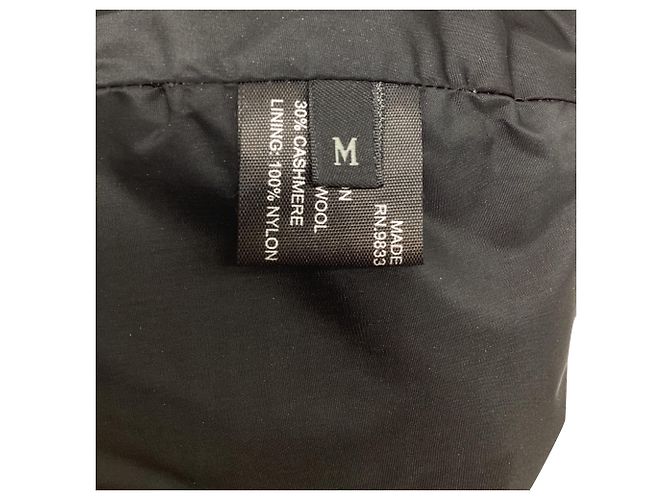 Prada Beanie aus schwarzem Nylon mit Wolle-Akzenten - Ansicht 4