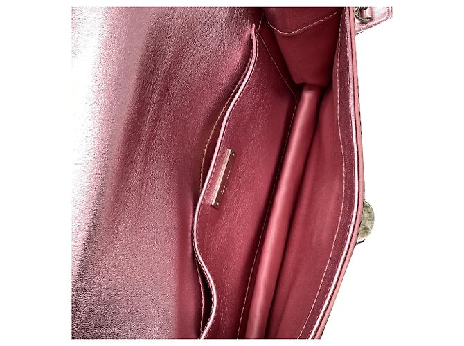 Miu Miu Small Cleo Sequined Shoulder Bag in Pink Leather - view 11