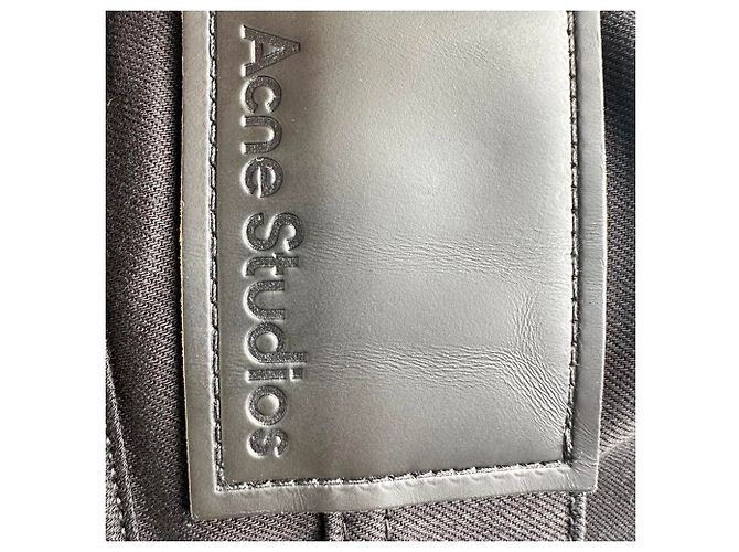 Acne Studios Slim-Fit Jeans aus schwarzer Baumwolle - Ansicht 13