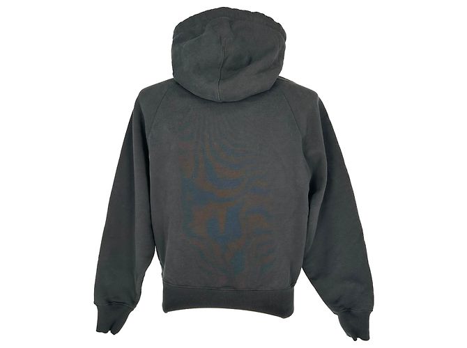 Ami Paris Ami de Cœur Hoodie aus schwarzer Baumwolle - Ansicht 3