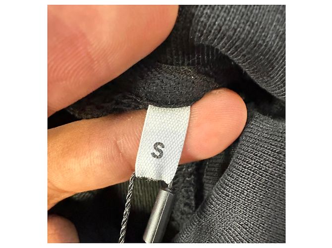 Ami Paris Ami de Cœur Hoodie aus schwarzer Baumwolle - Ansicht 4