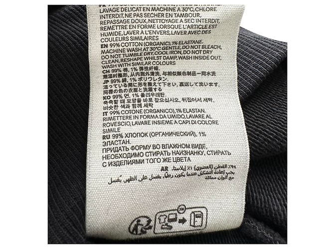Ami Paris Ami de Cœur Hoodie aus schwarzer Baumwolle - Ansicht 5