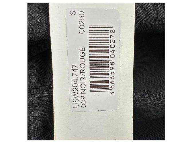 Ami Paris Ami de Cœur Hoodie aus schwarzer Baumwolle - Ansicht 9