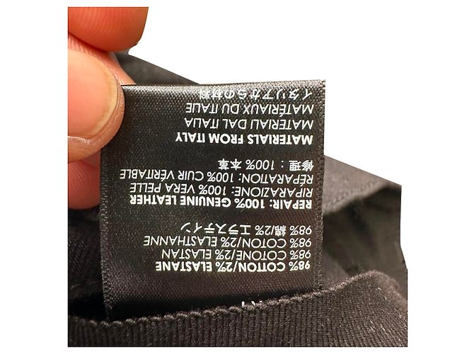 Jeans Amiri Mx2 Skinny-Fit Distressed in cotone nero - vista 4