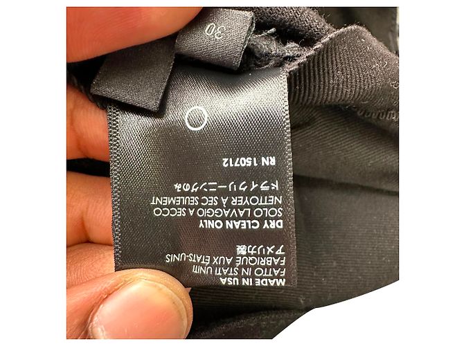 Jeans Amiri Mx2 Skinny-Fit Distressed in cotone nero - vista 5