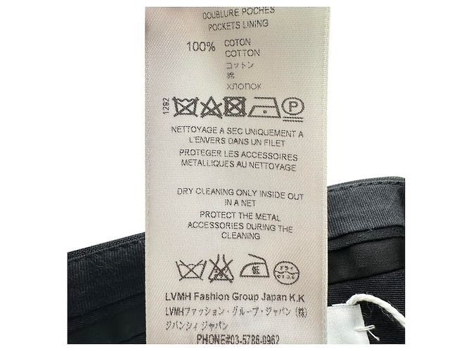 Pantaloni a gamba dritta Givenchy Star in lana nera Nero - vista 3