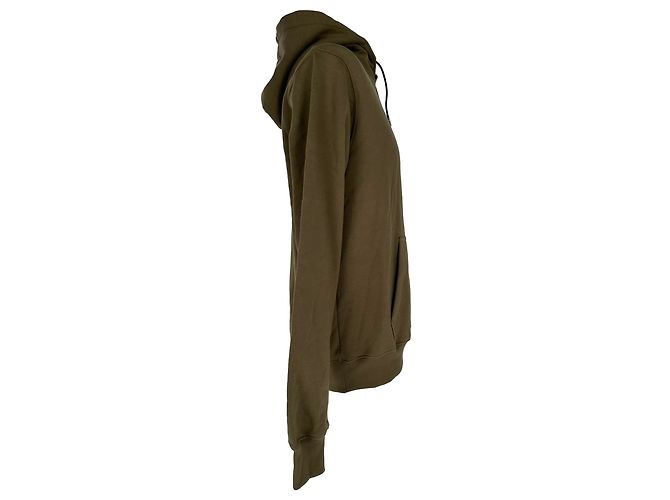 Autre Marque Dior Hoodie mit besticktem Logo aus brauner Baumwolle - Ansicht 2