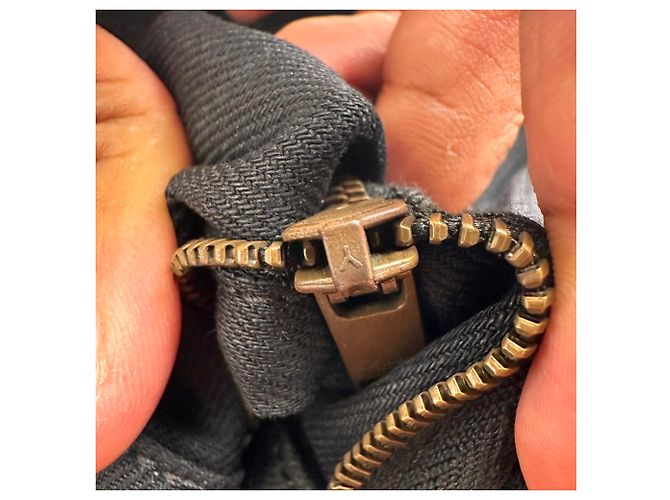 Autre Marque Jeans Slim-Fit Saint Laurent em algodão preto - vista 11