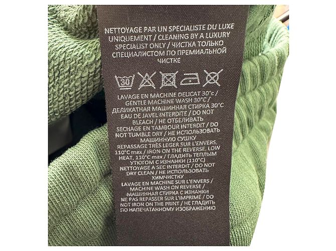 Balmain Drawstring Logo-Print Sweatpants in Olive Cotton Green Olive green - view 3
