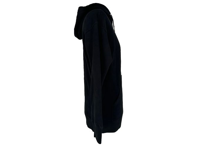 Felpa con cappuccio Givenchy Reverse Logo in cotone nero - vista 2