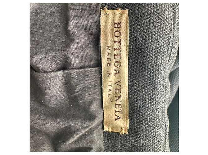 Chaleco cruzado Bottega Veneta en algodón negro - vista 7