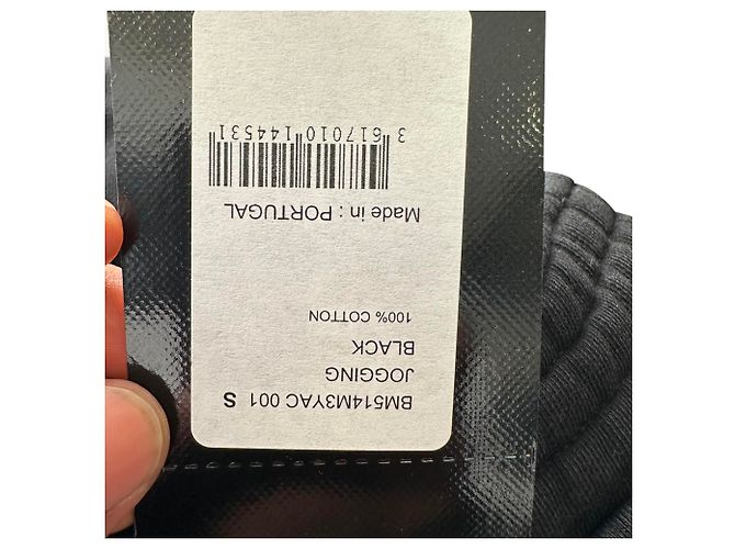 Pantaloni jogger Givenchy con stampa logo in cotone nero - vista 7