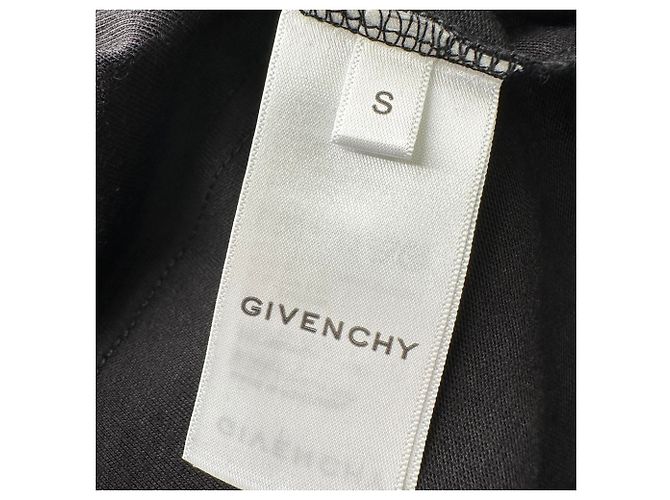 Givenchy Reflective Logo T-Shirt in Black Cotton - view 7
