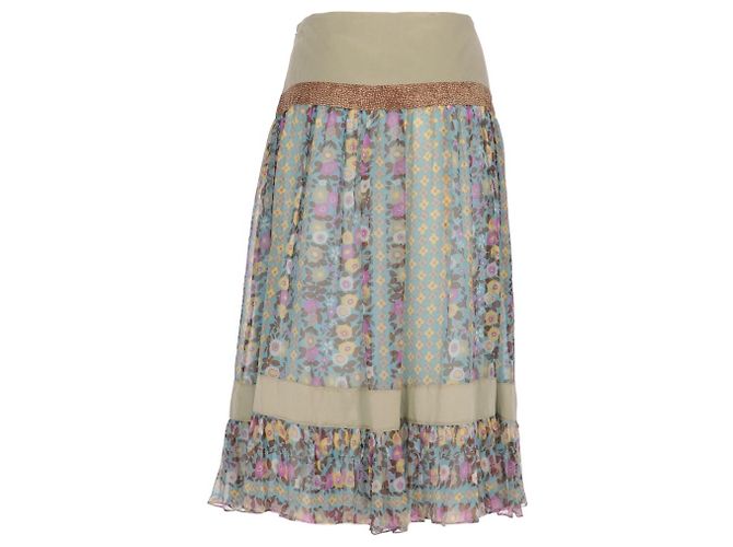 Autre Marque Borbonese falda años 2000 Multicolor - vista 3