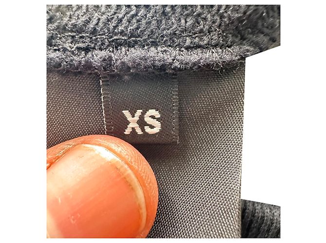Pantaloni della tuta a gamba dritta Balmain in cotone nero con logo e coulisse - vista 6