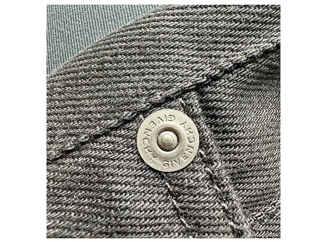 Givenchy Logo-Patch Slim-Fit Jeans in Black Cotton - view 9