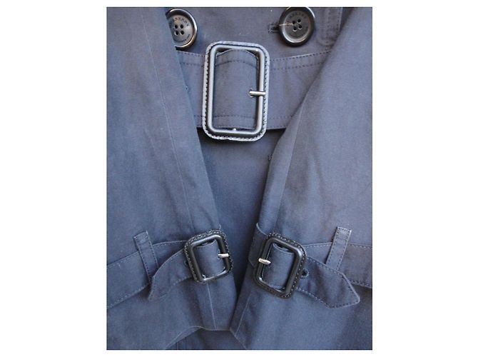Trench-coat Burberry de Gabardina Negro - vista 6
