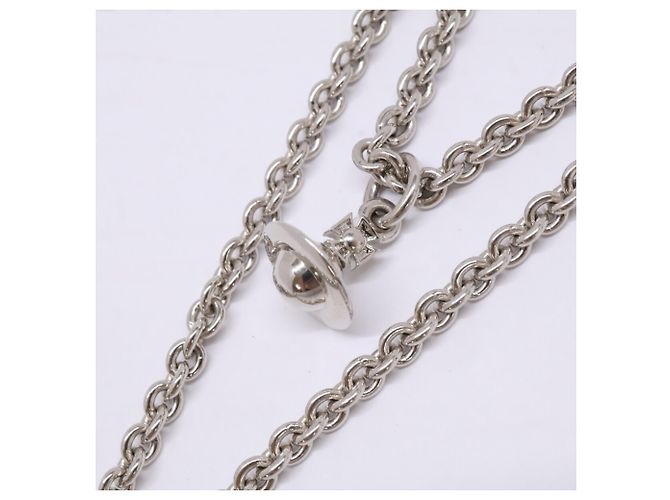 Collana con pendente Satyr da uomo Vivienne Westwood Argento - vista 4