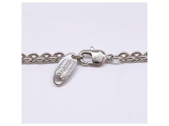 Collana con pendente Satyr da uomo Vivienne Westwood Argento - vista 6