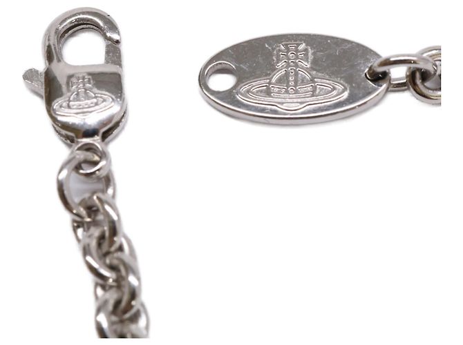 Collana con pendente Satyr da uomo Vivienne Westwood Argento - vista 7