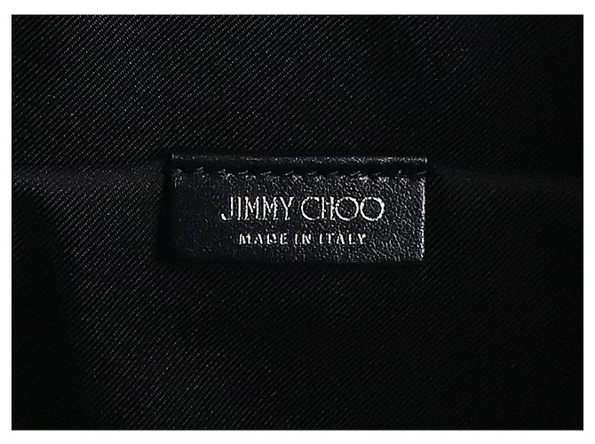 Mallette en cuir embossé Knox de Jimmy Choo Métallisé - vue 7