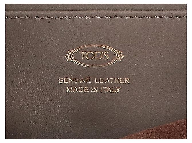 Borsa a tracolla TOD'S T Timeless Turnlock Marrone - vista 7