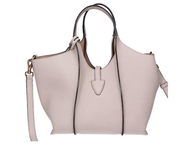 Borsa Shopping Mini T-Timeless di Tod's Grigio - vista 3