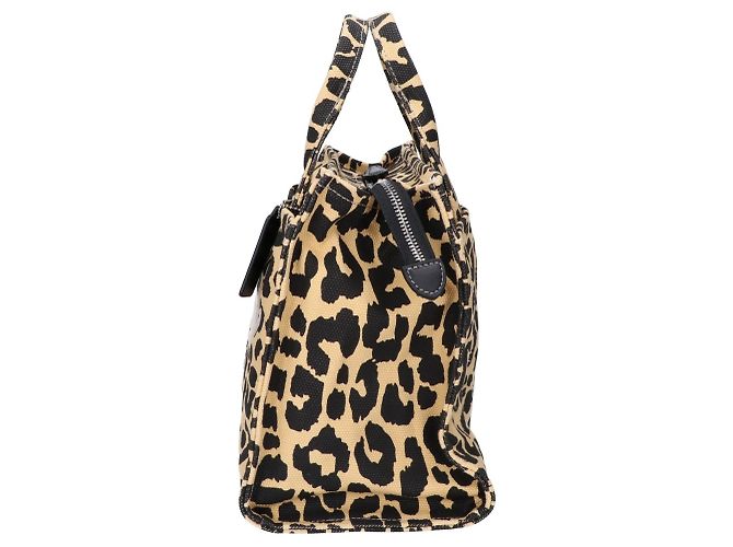 COACH CP770 Leopard Cargo Tote Beige - vue 2