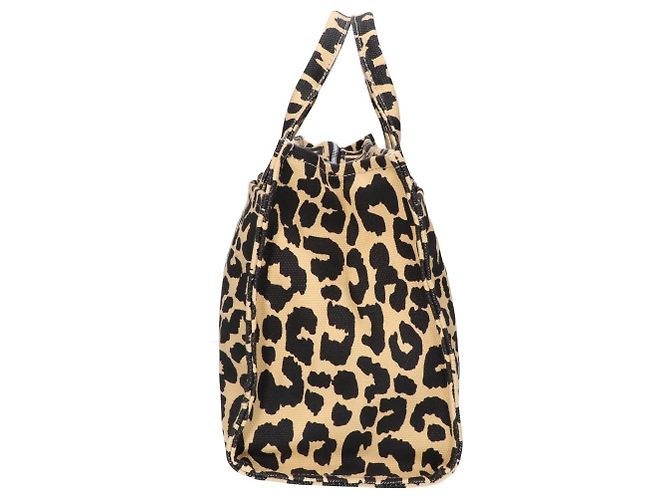 COACH CP770 Leopard Cargo Tote Beige - vue 4