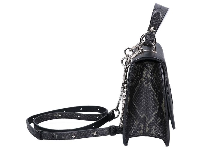 Borsa 2-Way JC Top Handle S Jimmy Choo Nero - vista 4