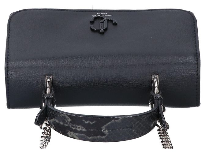 Borsa 2-Way JC Top Handle S Jimmy Choo Nero - vista 5